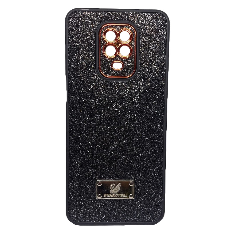 Накладка Sand Crystal SW для Xiaomi Redmi Note 9 Pro/Note 9s (Black)-0