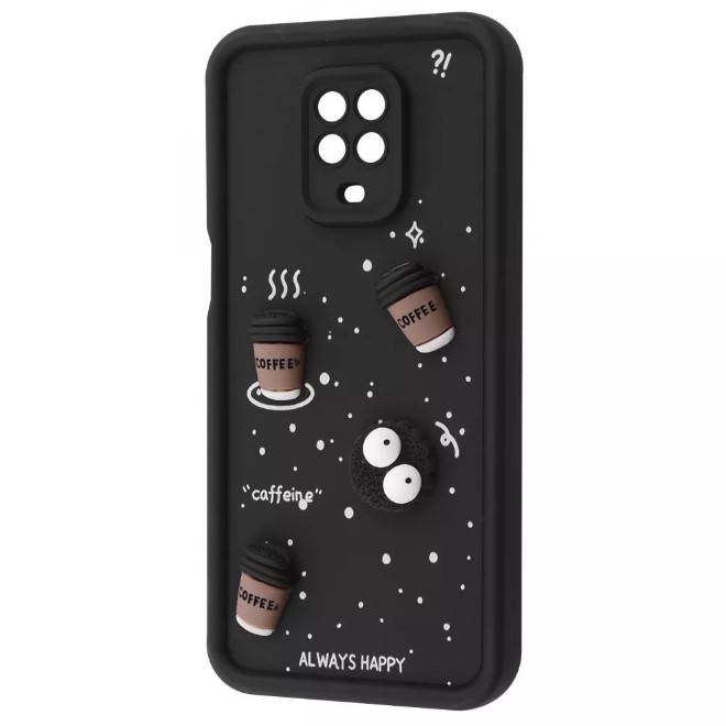Чохол Pretty Toys для Xiaomi Redmi Note 9s / Note 9 Pro  (Black/Always Happy)-0