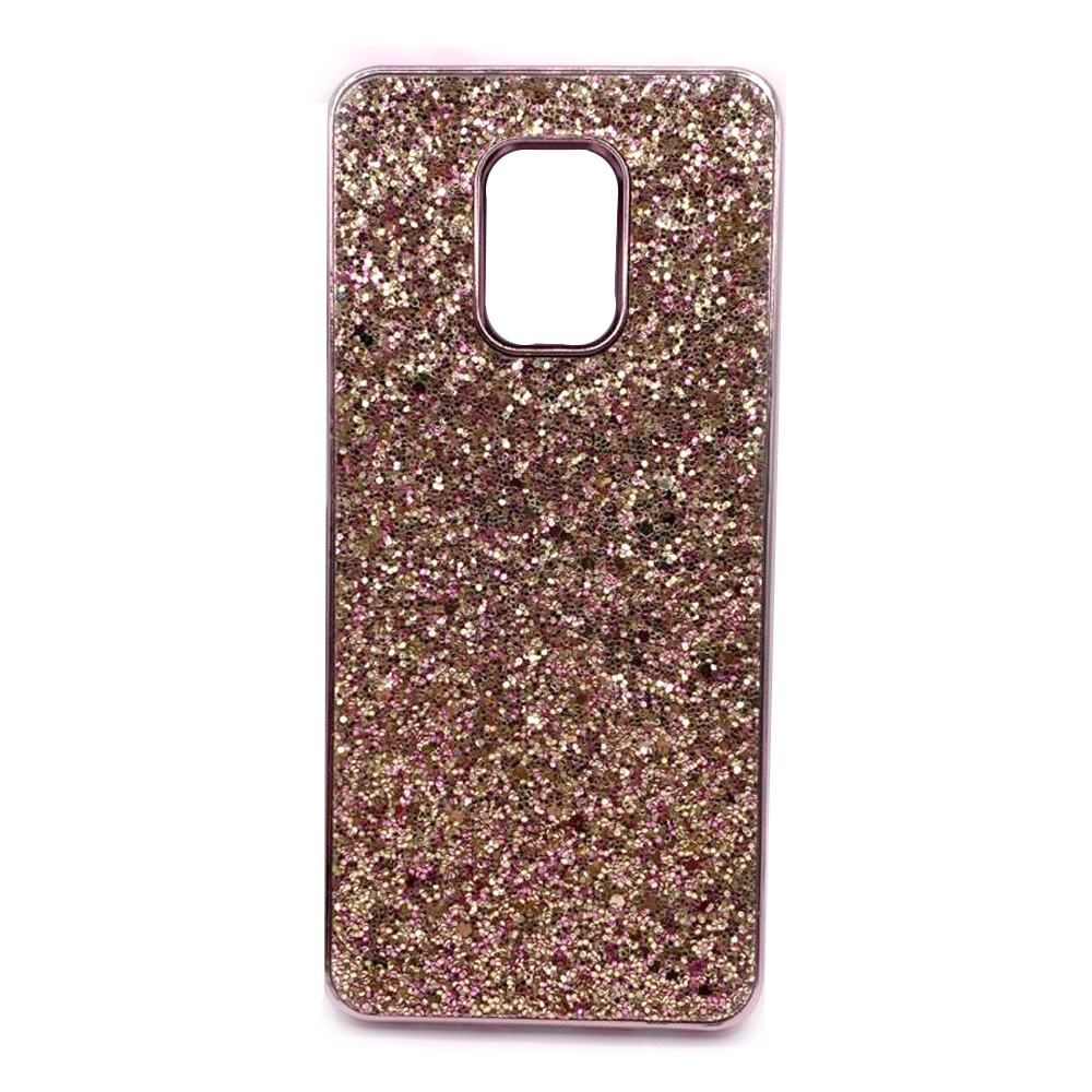 Накладка Sparkle Storm для Xiaomi Note 9s/ Note 9 Pro (Рожеве золото)-0