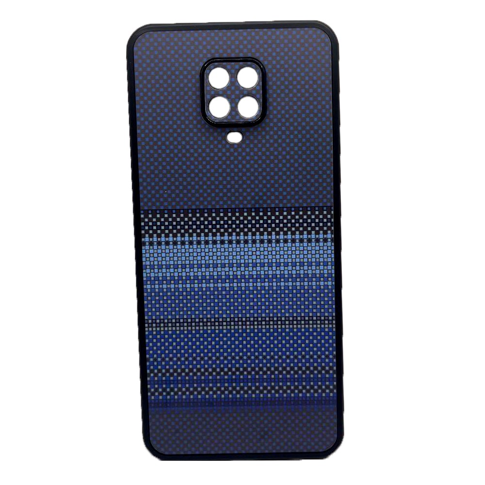Накладка TPU Elite Carbonique для Xiaomi Note 9s/ Note 9 Pro  (Blue)-0