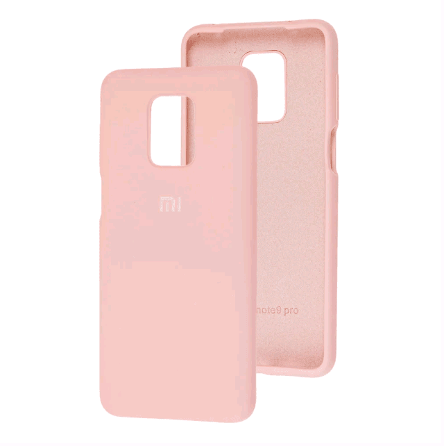 Silicone Cover Full Protective для Xiaomi Redmi Note 9s / Note 9 Pro / Note 9 Pro Max (Pink Sand)-0