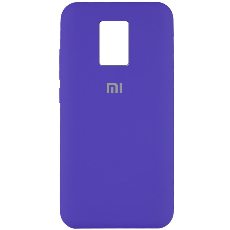 Silicone Cover Full Protective для Xiaomi Redmi Note 9s / Note 9 Pro / Note 9 Pro Max (Purple)-0