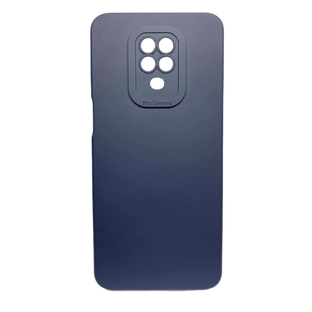 Накладка Color style з мікрофіброю для Xiaomi Redmi Note 9s/Note 9 Pro Dark blue-0