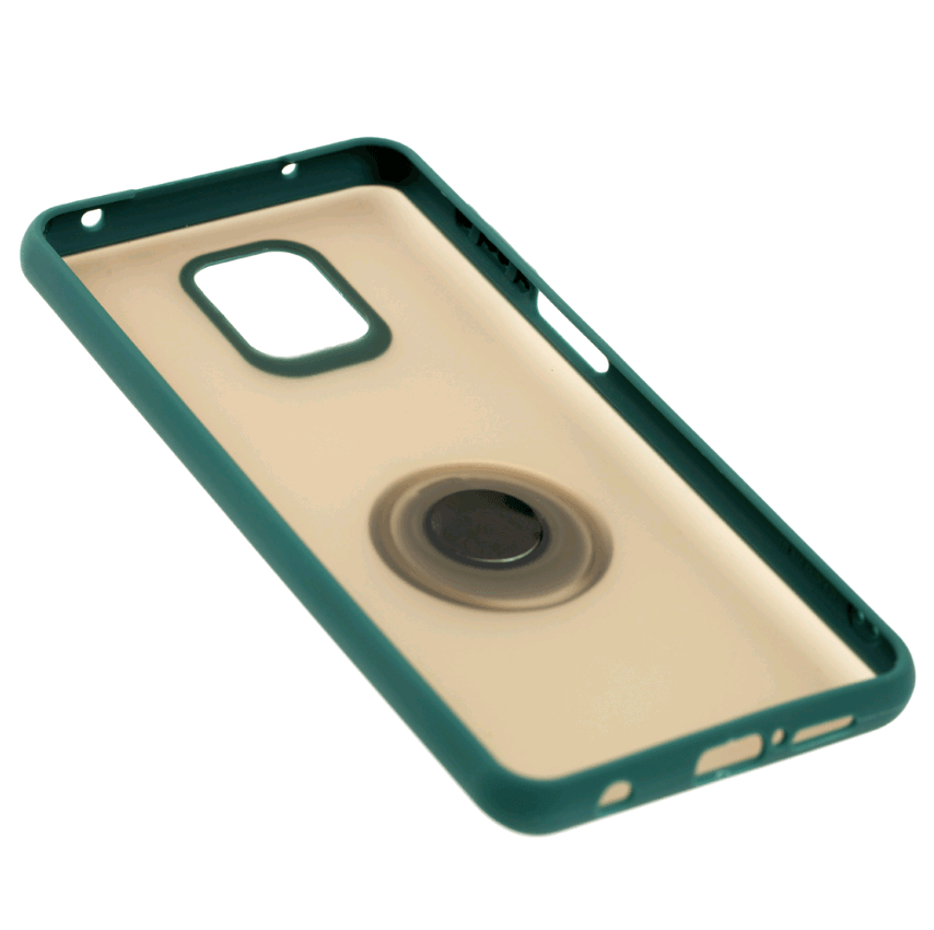 Накладка Totu Ring для Xiaomi Redmi Note 9s/Note 9 Pro/Note 9 Pro Max зелена-2