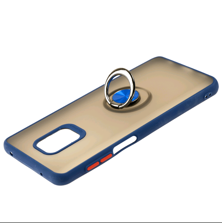 Накладка Totu Ring для Xiaomi Redmi Note 9s/Note 9 Pro/Note 9 Pro Max синя-1