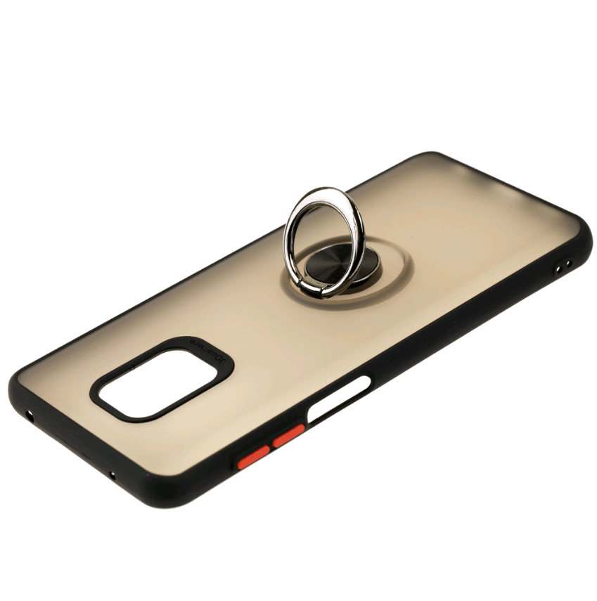 Накладка Totu Ring для Xiaomi Redmi Note 9s/Note 9 Pro/Note 9 Pro Max чорна-1