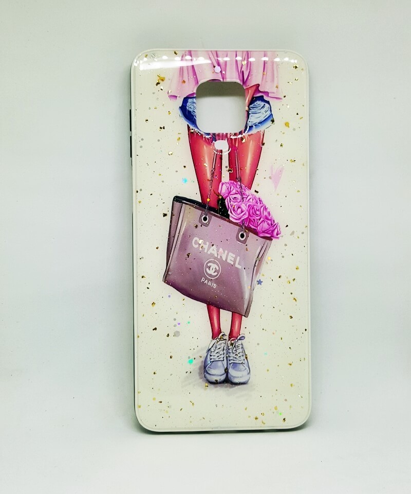 Накладка Mix Art для Xiaomi Redmi Note 9s/Note 9 Pro/Note 9 pro Max Дівчина з сумкою-0