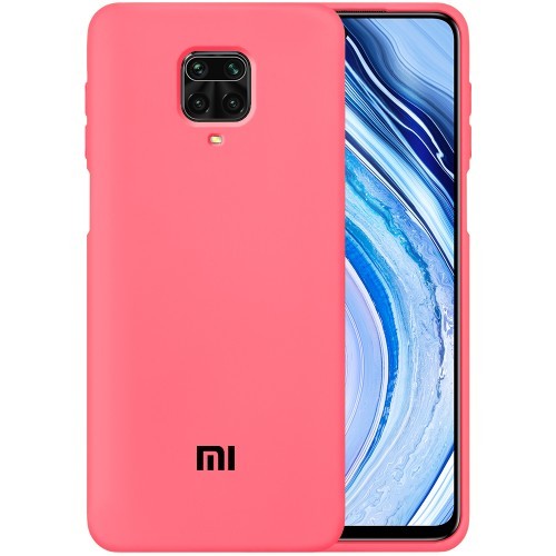 HQ Silicone Case для Xiaomi Redmi Note 9s/Note 9 Pro/Note 9 Pro Max кораловий-0