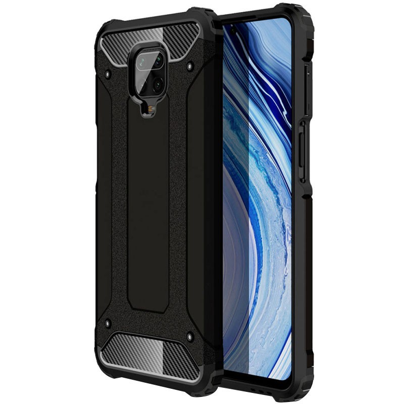 Накладка Armor для Xiaomi Redmi Note 9s/Note 9 Pro чорна-0