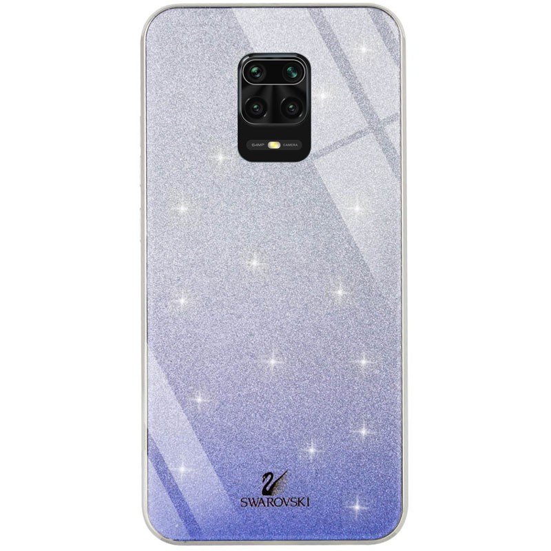 Накладка Glass SW для Xiaomi Redmi Note 9s/Note 9 Pro/Note 9 Pro Max  Синя-0