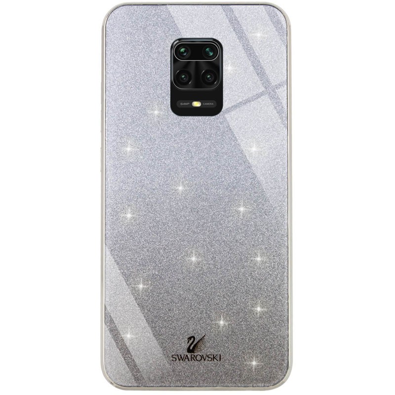 Накладка Glass SW для Xiaomi Redmi Note 9s/Note 9 Pro/Note 9 Pro Max  Чорна-0