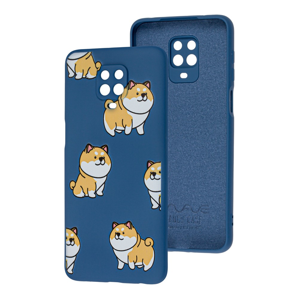 WAVE Fancy для Xiaomi Redmi Note 9S/Note 9 Pro (corgi/dark blue)-0