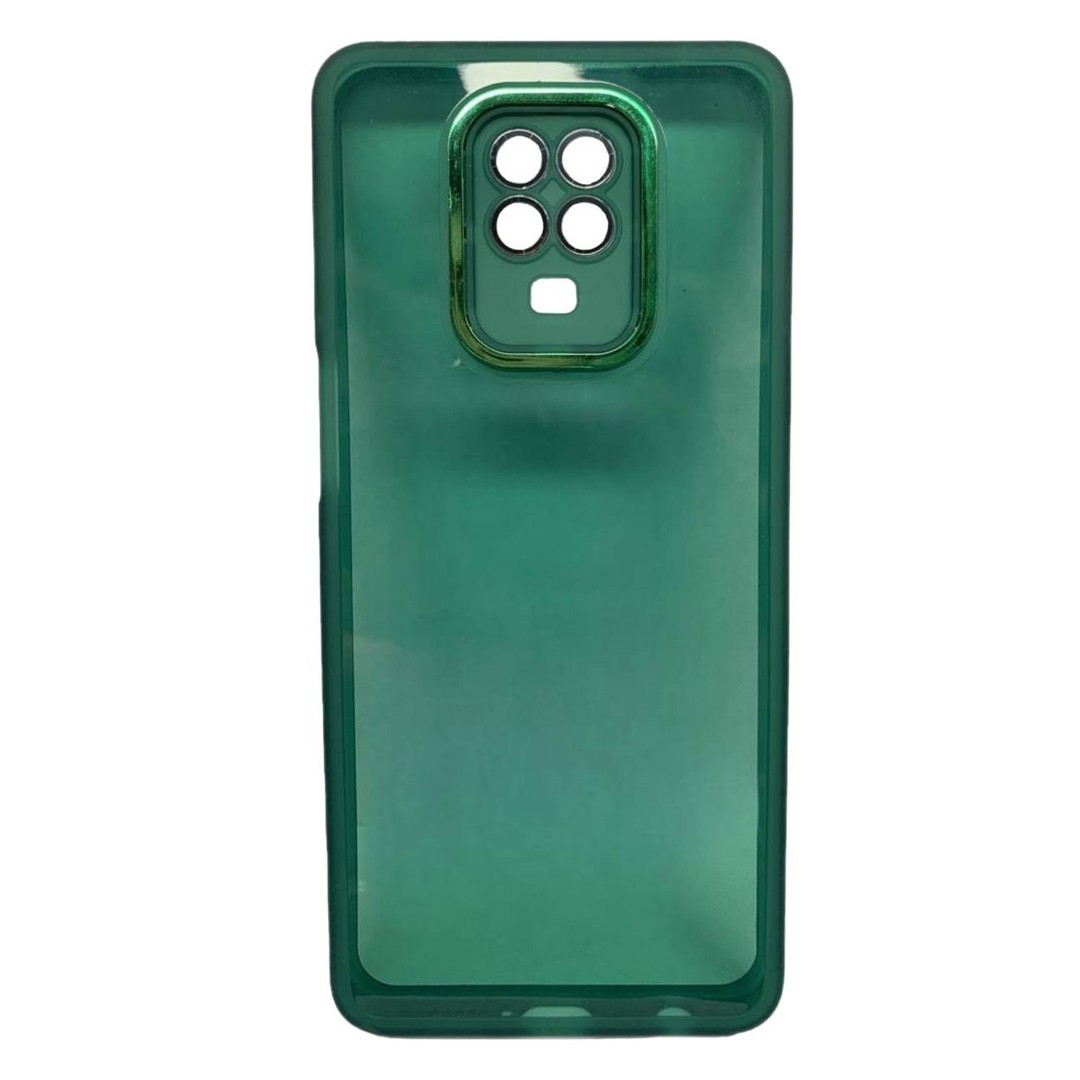 Накладка GUARD Camera Glass Protection для Xiaomi Redmi Note 9s/Note 9 Pro зелена-0