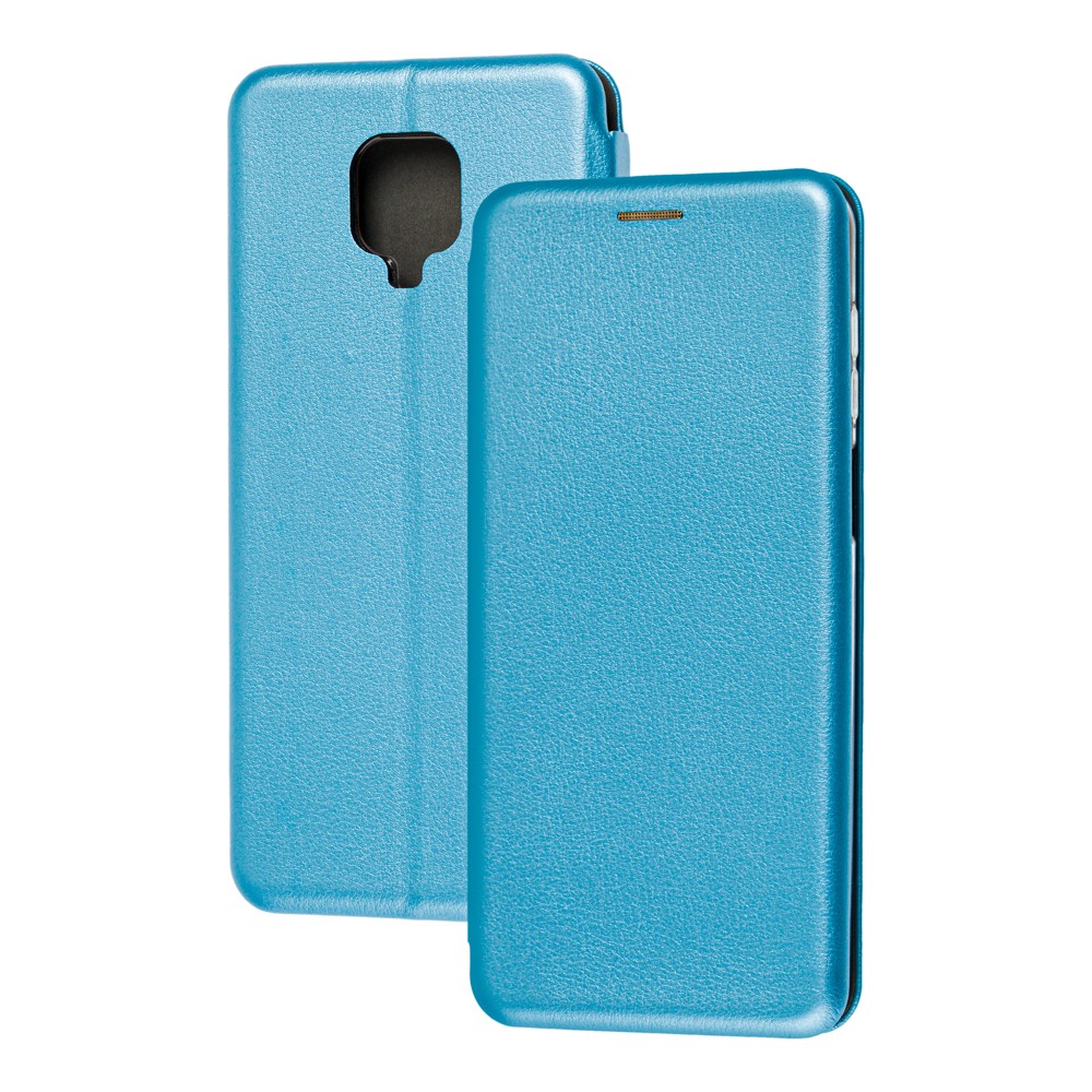 Книжка Premium для Xiaomi Redmi Note 9s / Note 9 Pro / Note 9 Pro Max  блакитна-0