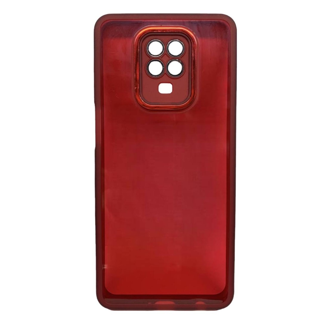 Накладка GUARD Camera Glass Protection для Xiaomi Redmi Note 9s/Note 9 Pro червона-0