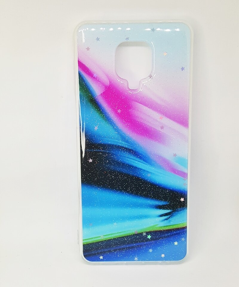 Накладка Aurora Wave для Xiaomi Redmi Note 9s (8, Blue)-0