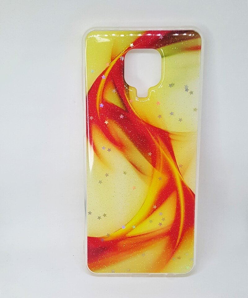 Накладка Aurora Wave для Xiaomi Redmi Note 9s (4, Orange)-0
