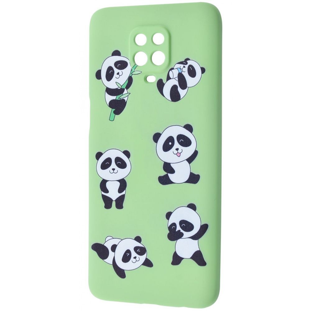 WAVE Fancy для Xiaomi Redmi Note 9S/Note 9 Pro (lovely panda/mint gum)-0