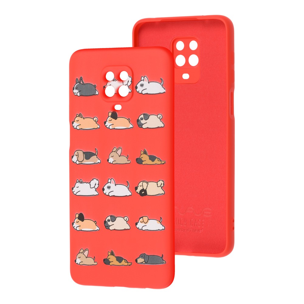 WAVE Fancy для Xiaomi Redmi Note 9S/Note 9 Pro (sleeping dogs/red)-0