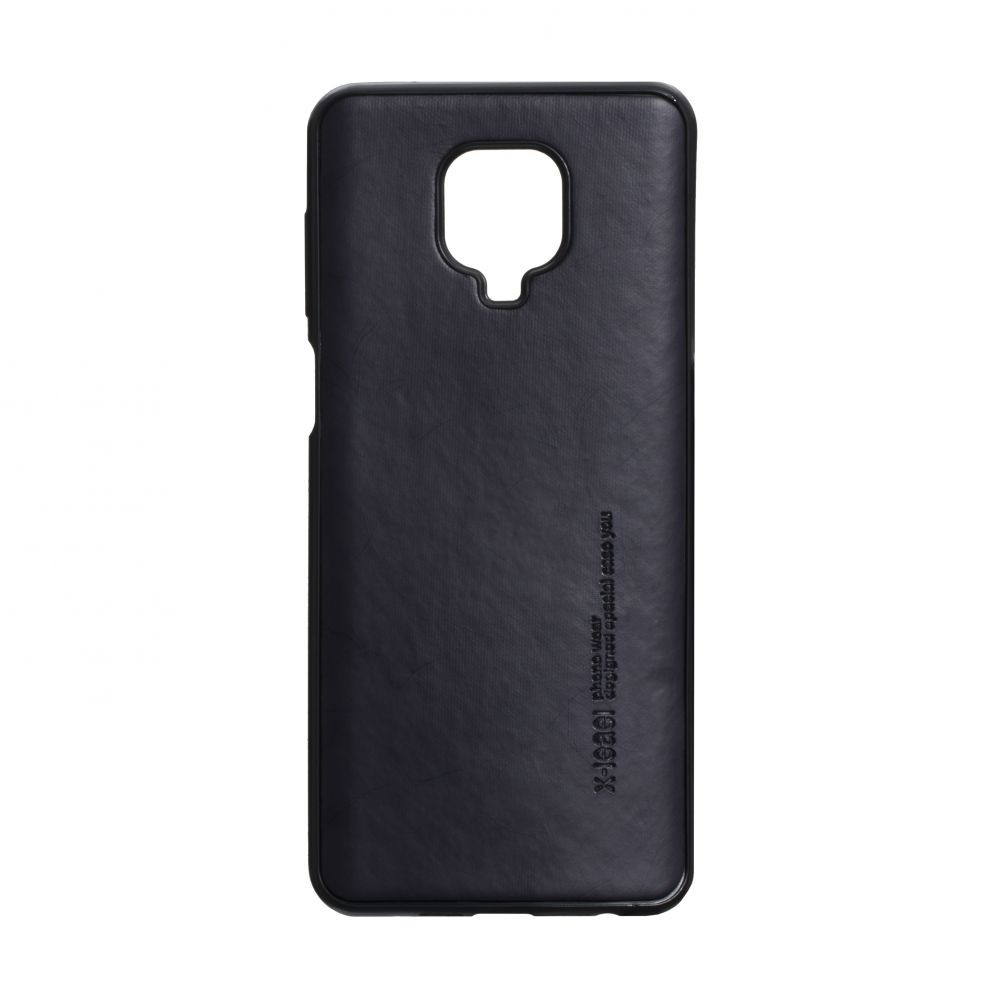 Накладка Leael Color для Xiaomi Redmi Note 9s / Pro / Max чорна-0
