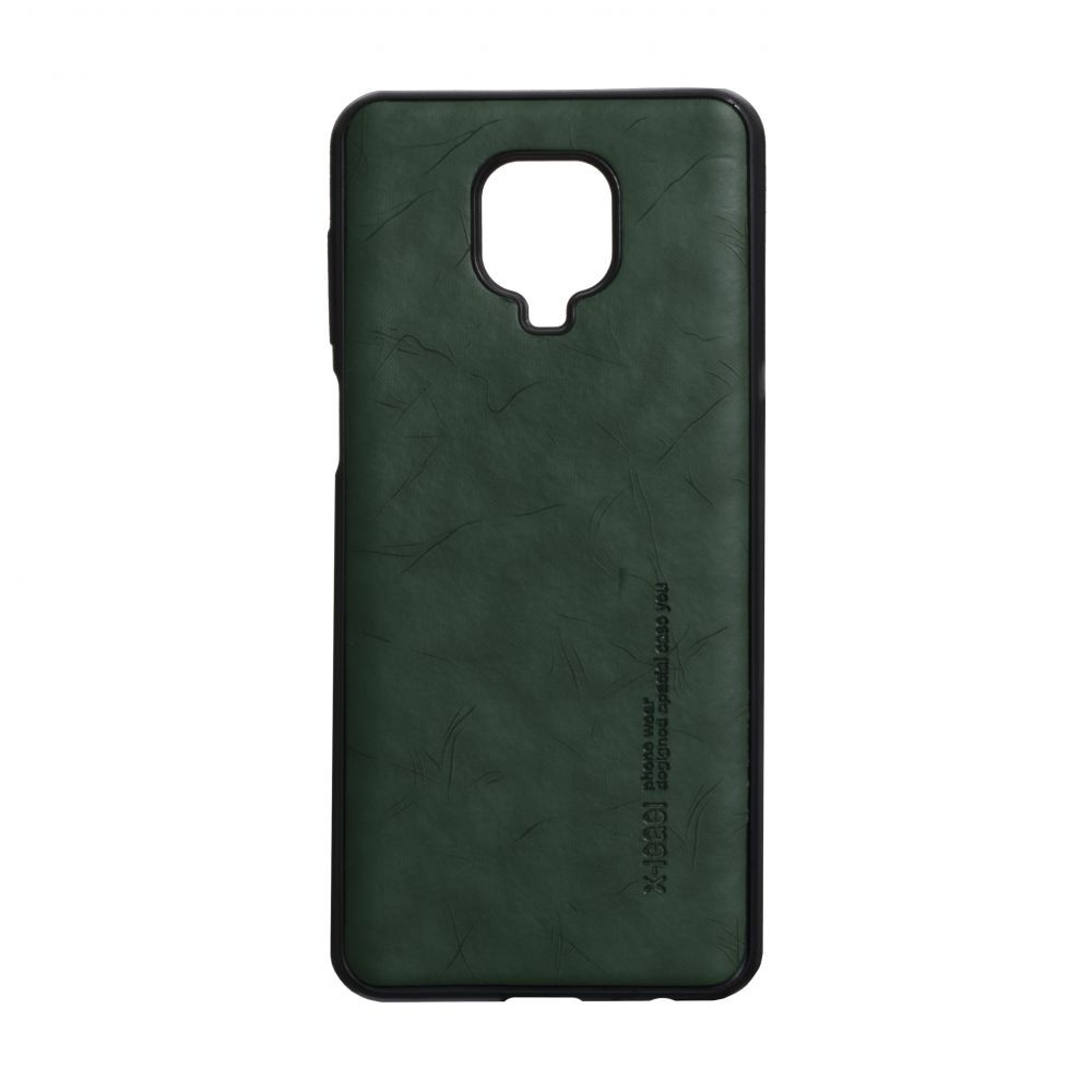 Накладка Leael Color для Xiaomi Redmi Note 9s / Pro / Max зелена-0