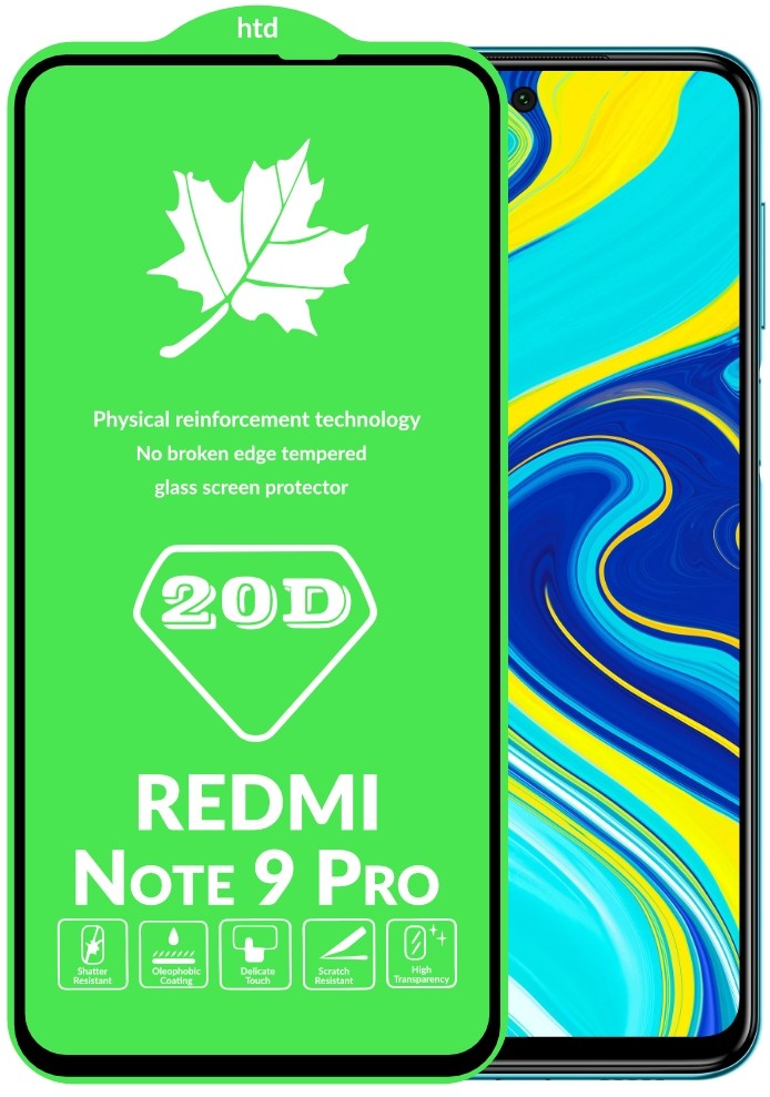 Захисне скло DK Full Glue 20D для Xiaomi Redmi Note 9s / Note 9 Pro / Mi 11T / Poco X3 / Poco X3 Pro / Note 10Pro 4G / Note 11Pro 4G / 5G-0