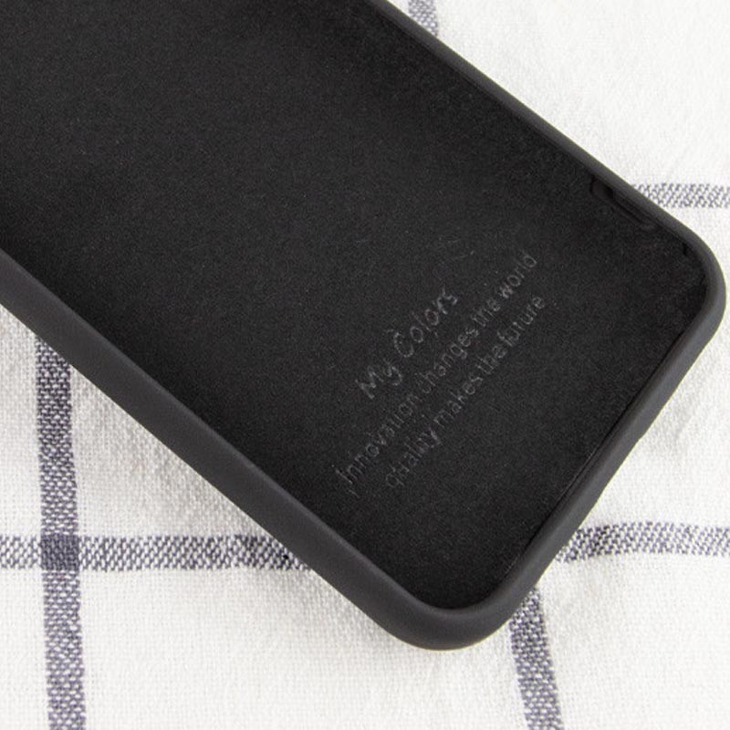Silicone Cover Full without Logo (A) для Xiaomi Redmi K30 Pro / Poco F2 Pro (Black)-1