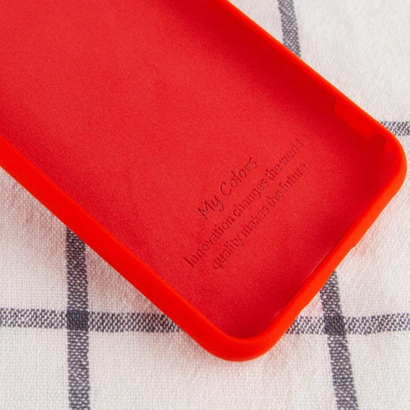 Silicone Cover Full without Logo (A) для Xiaomi Redmi Note 8 Pro (Red)-1