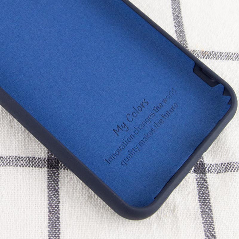 Silicone Cover Full without Logo (A) для Xiaomi Redmi Note 9s / Note 9 Pro / Note 9 Pro Max (Midnight blue)-2