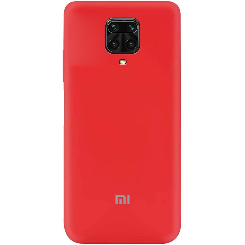 Silicone Cover My Color Full Protective (A) для Xiaomi Redmi Note 9s/Note 9 Pro (Red)-0