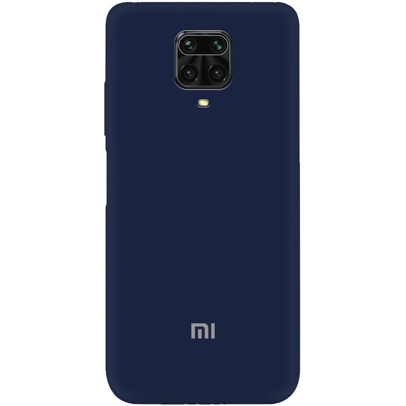 Silicone Cover My Color Full Protective (A) для Xiaomi Redmi Note 9s/Note 9 Pro/Note 9 Pro Max (Midnight Blue)-0