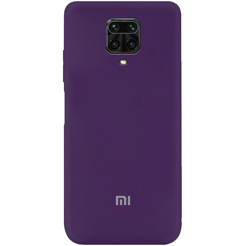 Silicone Cover My Color Full Protective (A) для Xiaomi Redmi Note 9s/Note 9 Pro/Note 9 Pro Max (Purple)-0