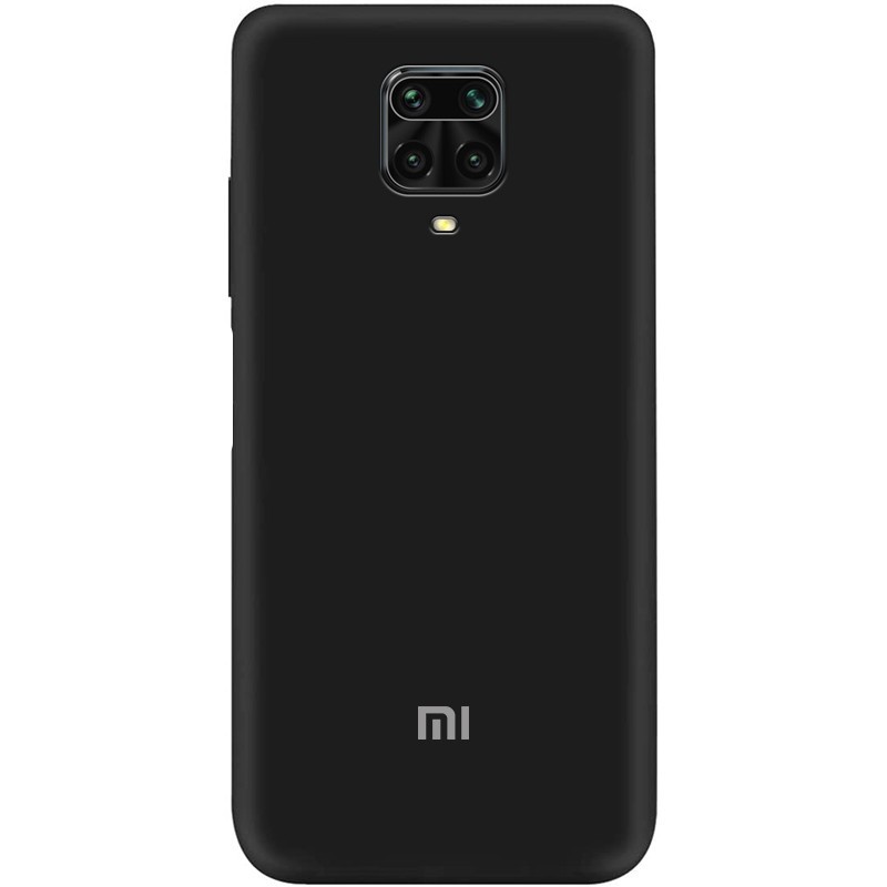Silicone Cover My Color Full Protective (A) для Xiaomi Redmi Note 9s/Note 9 Pro/Note 9 Pro Max (Black)-0