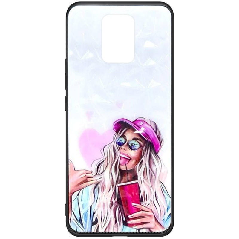 Накладка Ladies для Xiaomi Redmi Note 9s / Note 9 Pro / Note 9 Pro Max Cocktail-0