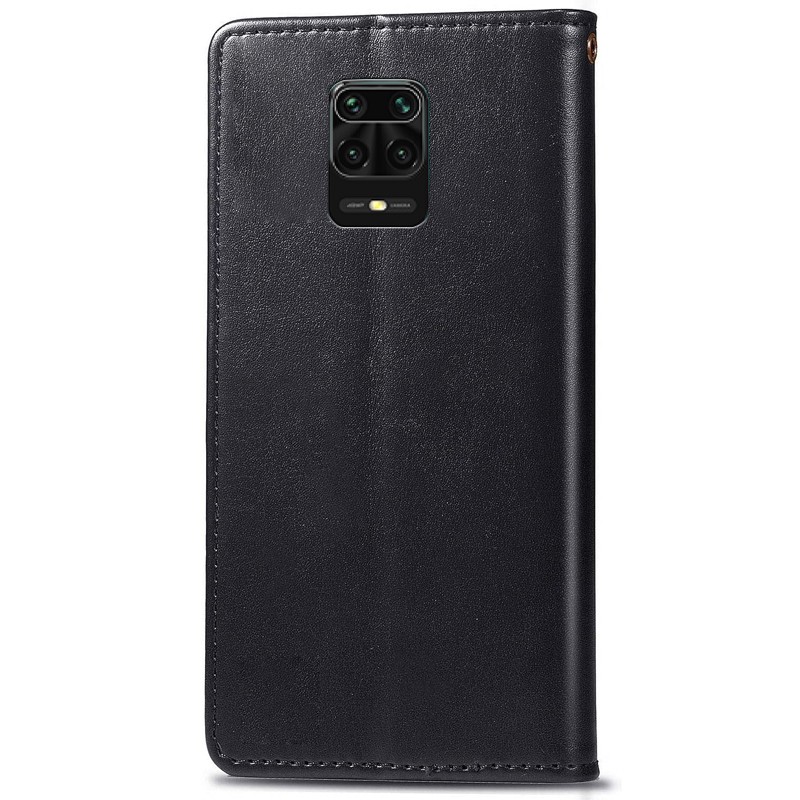 Книжка GETMAN Gallant для Xiaomi Redmi Note 9s / Note 9 Pro / Note 9 Pro Max чорна-1