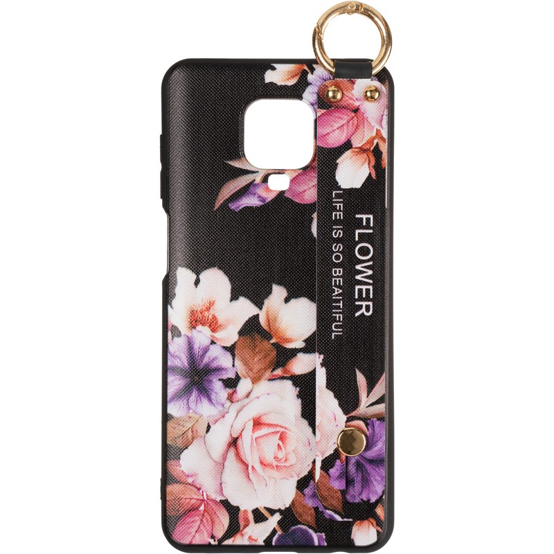 Накладка Flower Rope для Xiaomi Redmi Note 9s/Pro/Pro Max чорна-0