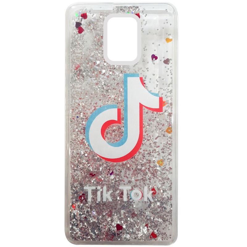 Накладка Glitter для Xiaomi Redmi Note 9s/Pro/Pro Max Тикток-0