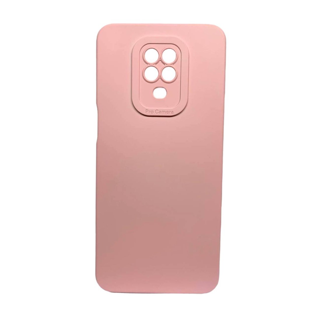 Накладка Color style з мікрофіброю для Xiaomi Redmi Note 9s/Note 9 Pro Pink-0