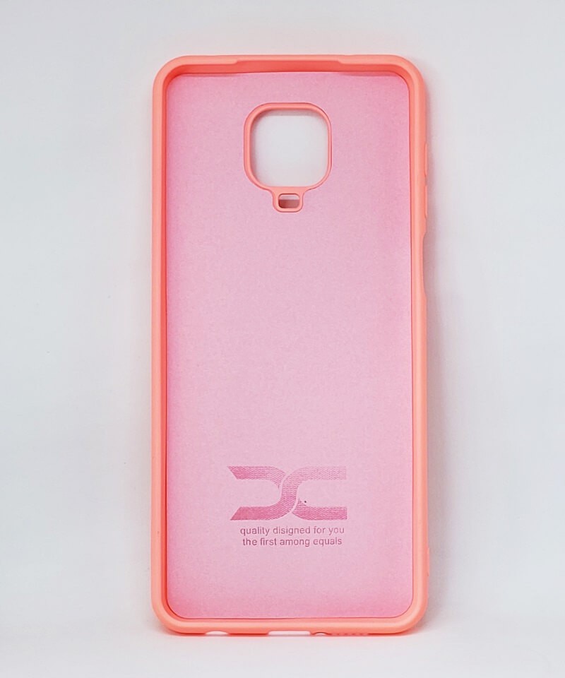 Накладка Soft Silicone Case для Xiaomi Redmi Note 9s/Pro/Pro Max рожева-1