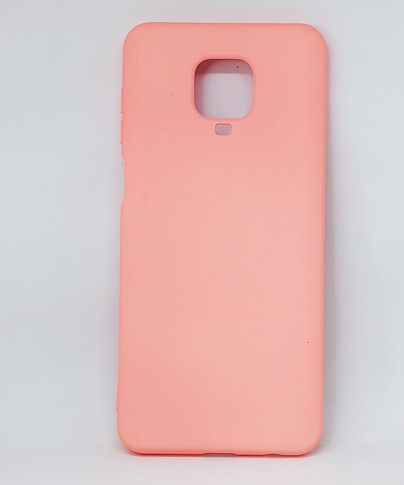 Накладка Soft Silicone Case для Xiaomi Redmi Note 9s/Pro/Pro Max рожева-0