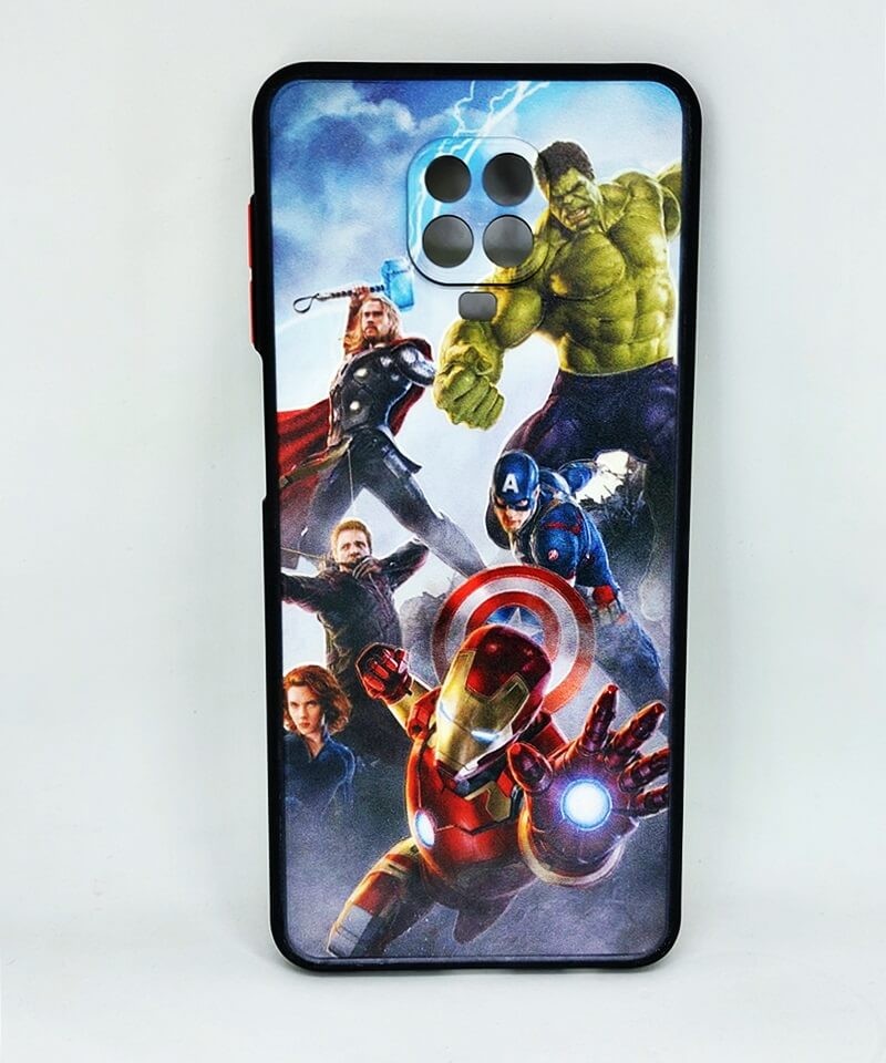 Накладка Game Heroes для Xiaomi Redmi Note 9s/Note 9 Pro/Note 9 Pro Max персонажі Марвел-0
