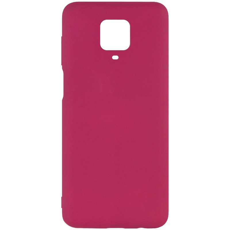 Silicone Cover Full without Logo (A) для Xiaomi Redmi Note 9s / Note 9 Pro / Note 9 Pro Max (Marsala)-0