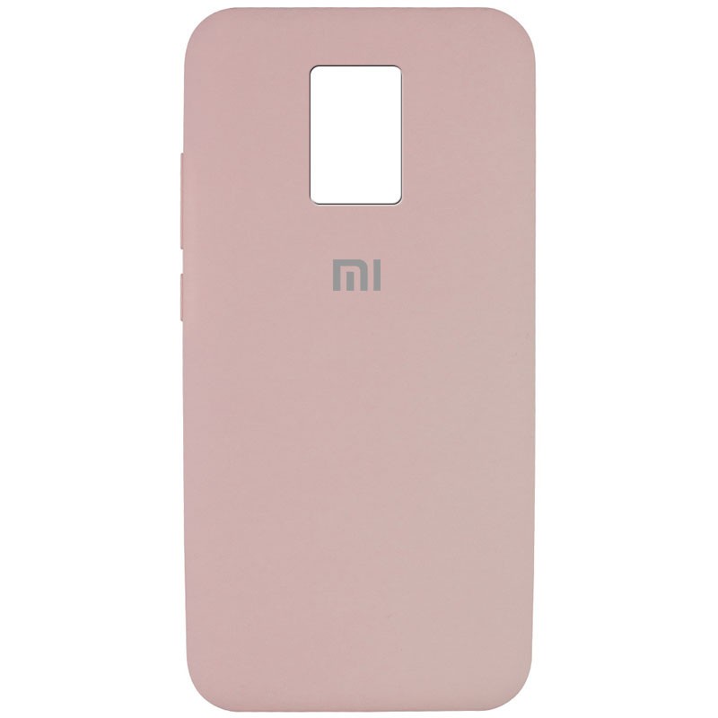 Silicone Cover Full Protective (AA) для Xiaomi Redmi Note 9s / Note 9 Pro (Pink Sand)-0