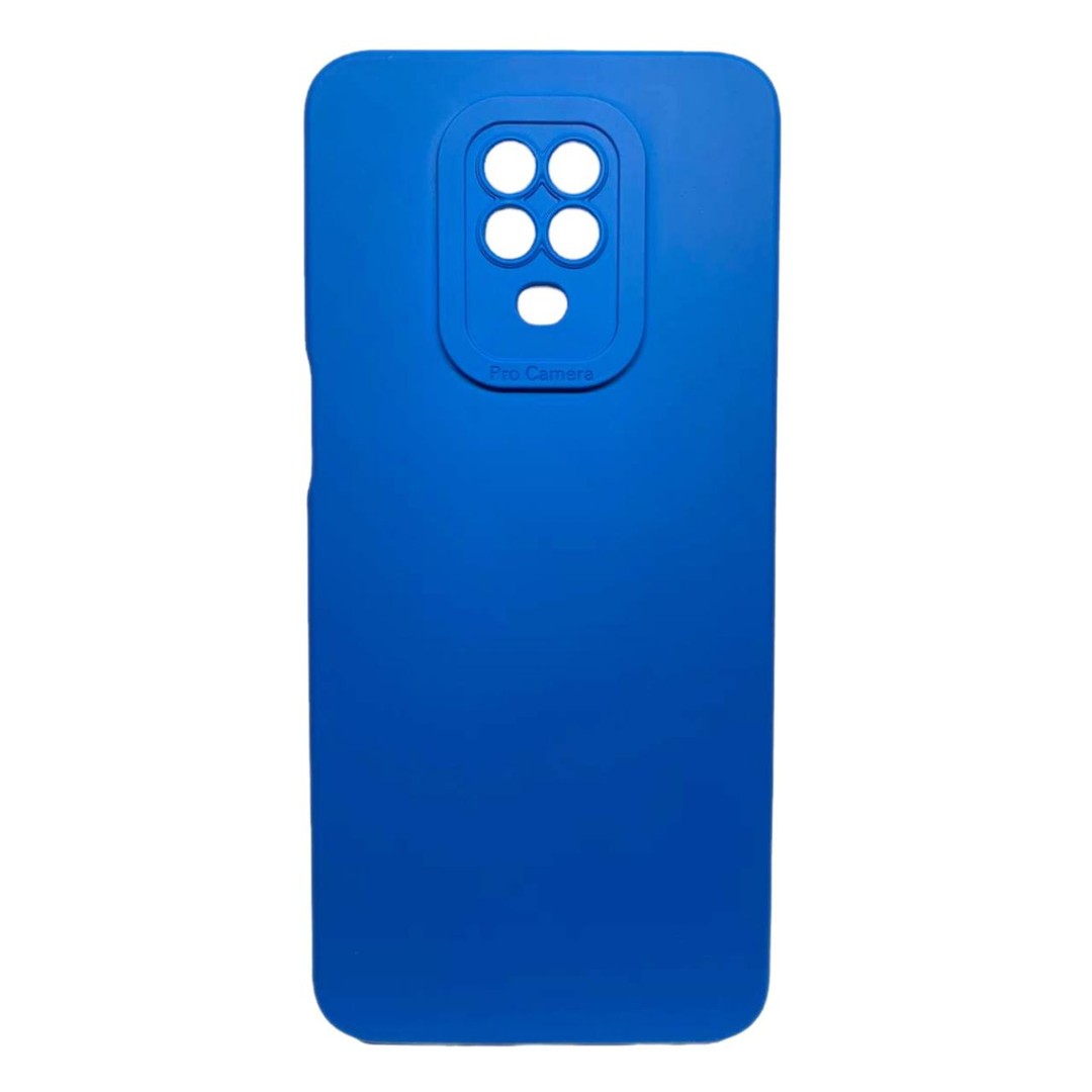 Накладка Color style з мікрофіброю для Xiaomi Redmi Note 9s/Note 9 Pro Blue-0