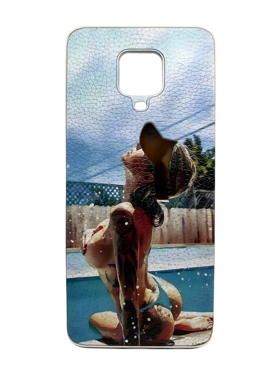 Накладка Fashion для Xiaomi Note 9s/Note 9 Pro Girl-0