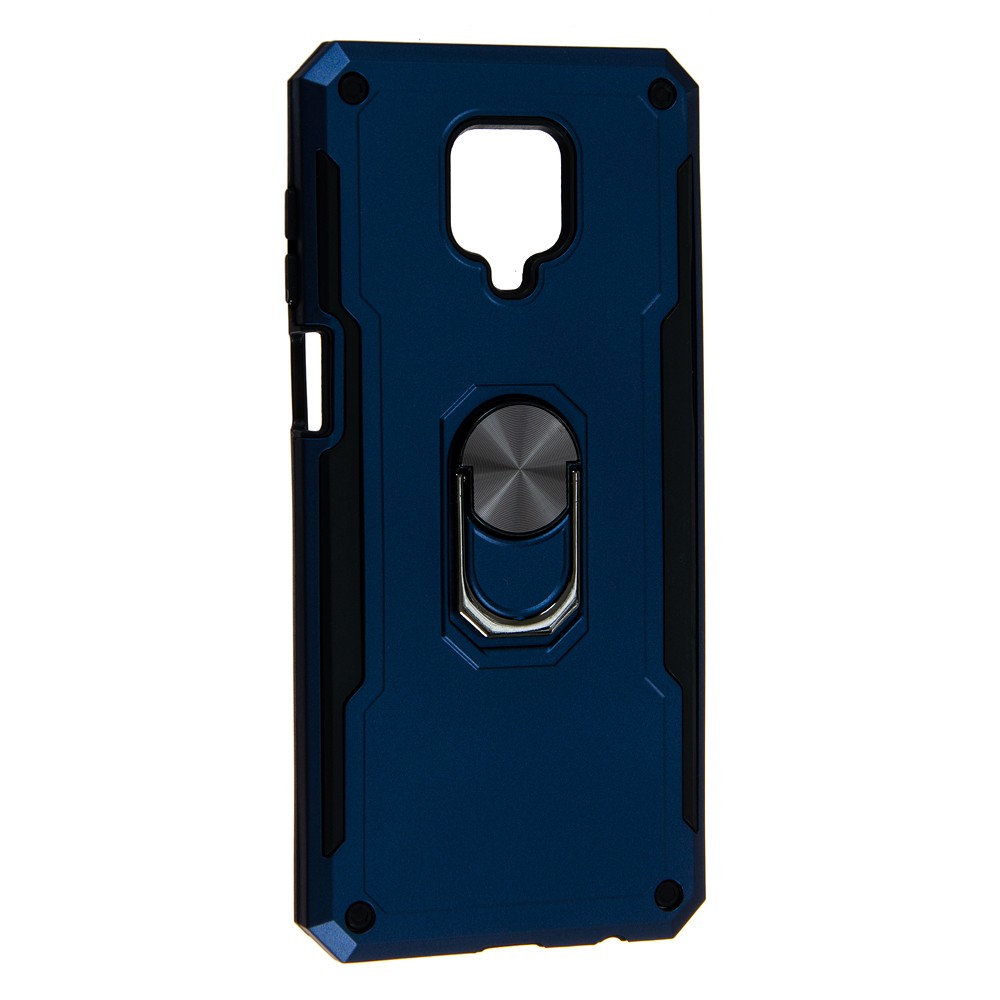 Накладка під магнітний тримач Serge Ring для Xiaomi Redmi Note 9s/Note 9 Pro Dark blue-0