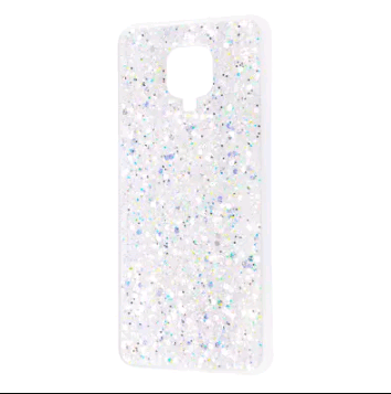 Накладка Diamond для Xiaomi Redmi Note 9s/Note 9 Pro (white)-0