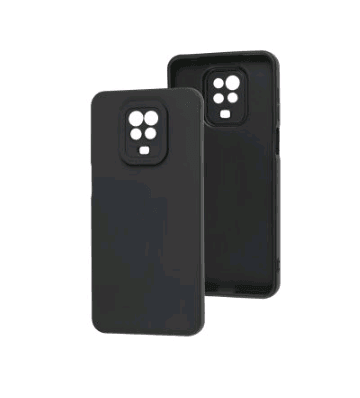 Накладка Matte Lux для Xiaomi Redmi Note 9s/Note 9 Pro Black-0
