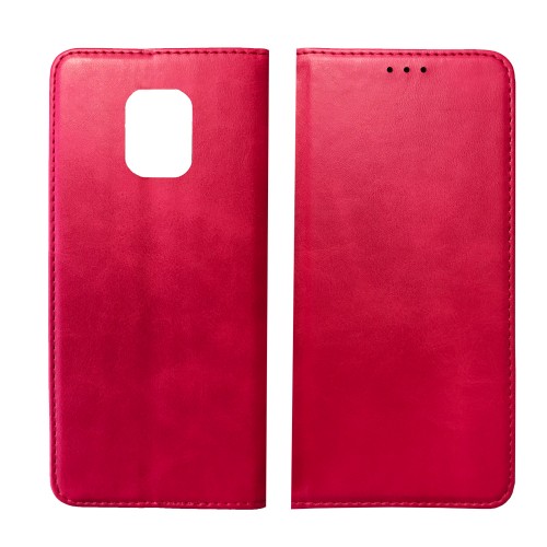 Книжка Black TPU Magnet для Xiaomi Redmi Note 9s/Note 9 Pro/Note 9 Pro Max Рожева-0