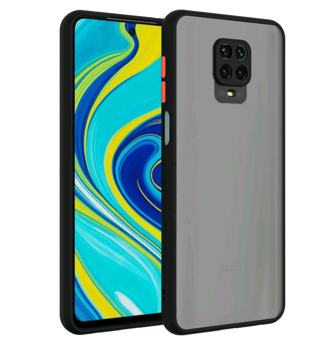 Накладка Totu Gingle Camera для Xiaomi Redmi Note 9s/Redmi Note 9 Pro чорна-0